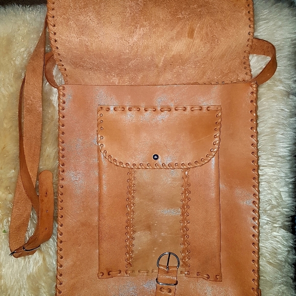 Leather Satchel - Picture 2 of 2